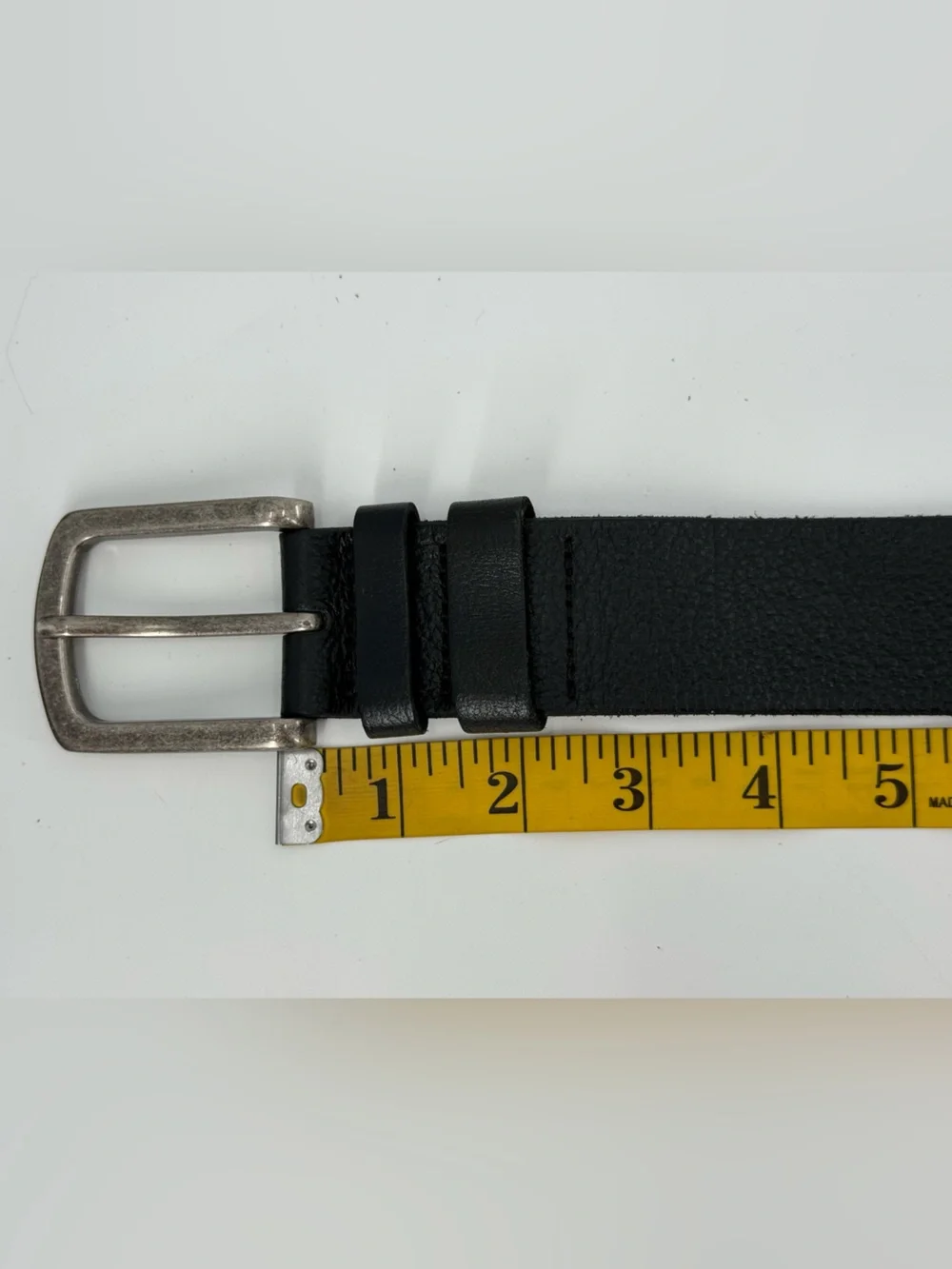 Men’s Leather Belt Casual Streetwear Soft Leather 42